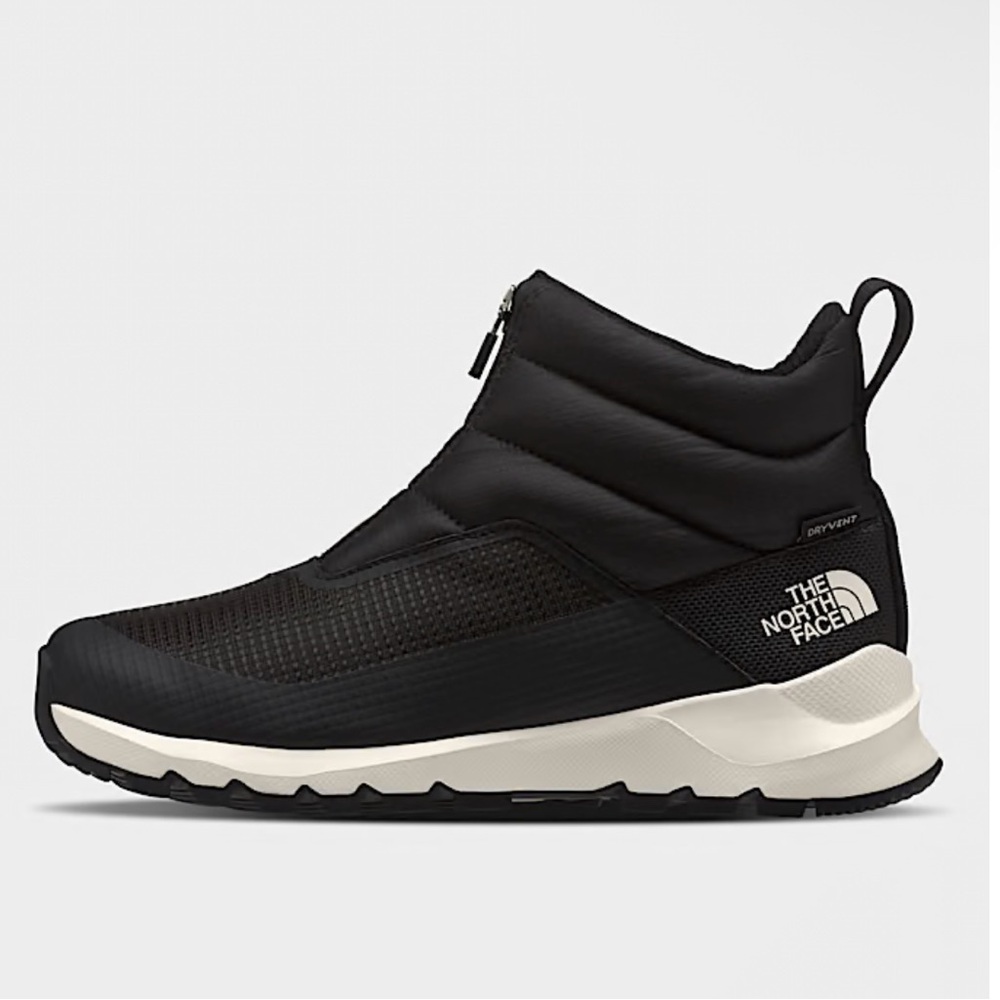 The North Face women’s Black and White thermoball shoes